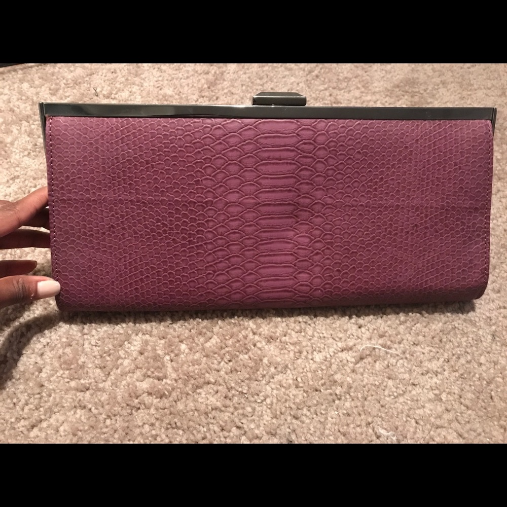 Purple clutch! Brand new! Never used