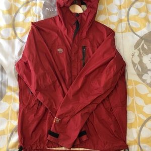 Mountain Hardwear lightweight shell jacket.