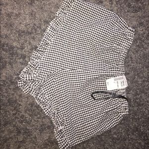Gingham shorts