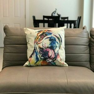 Throw pillow case