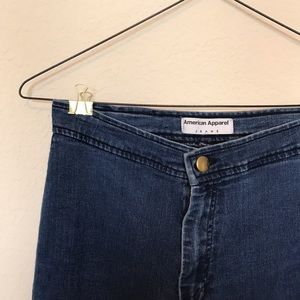 High wasted American Apparel jeans