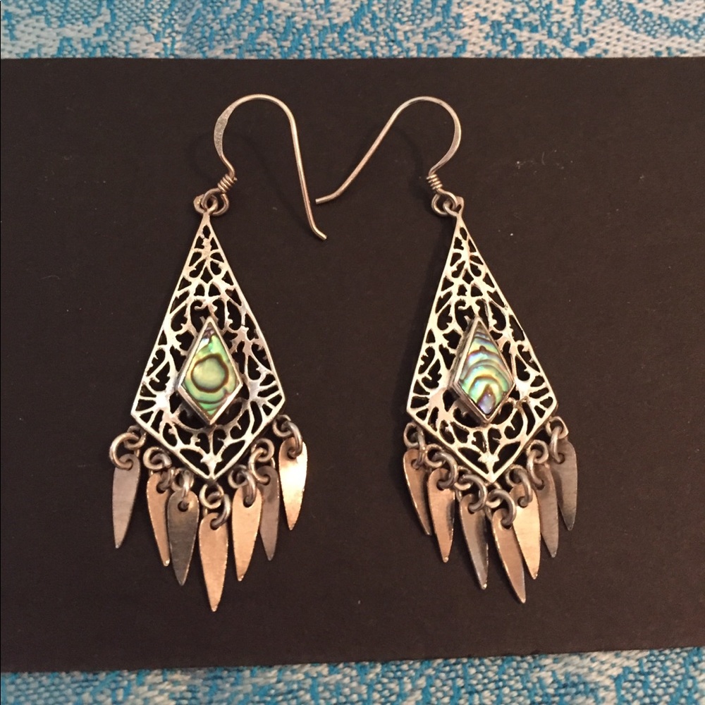 Sterling Silver Filigree Earrings