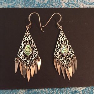 Sterling Silver Filigree Earrings
