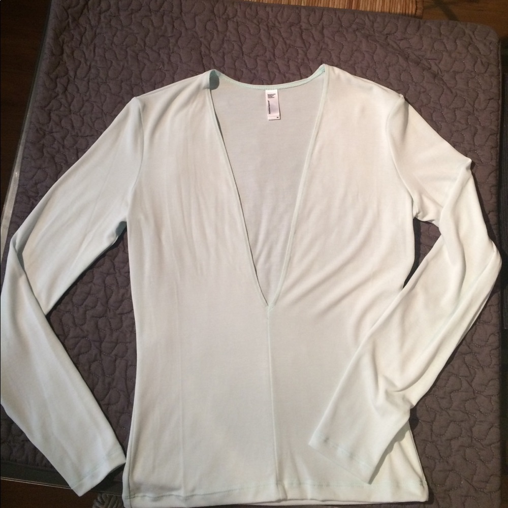 American apparel brushed jersey venture top