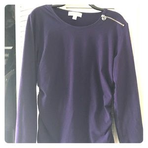 Michael Kors purple long sleeved tshirt