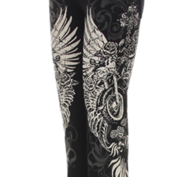 2X Motorcycle Chrystal Sweatpants - Picture 5 of 5