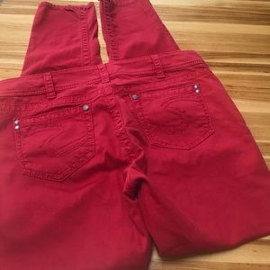 Silver jeans sumo skinny red