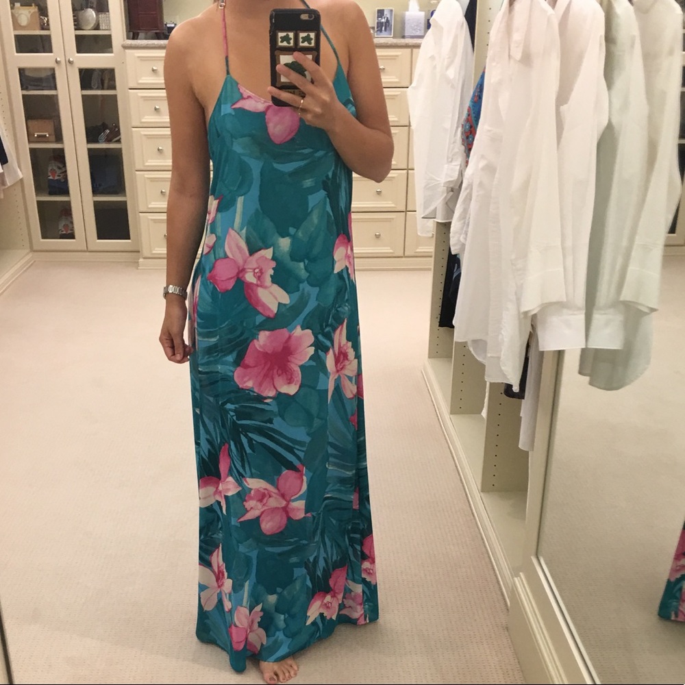 Floral maxi dress