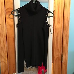 Brand new xoxo cold shoulder sweater!