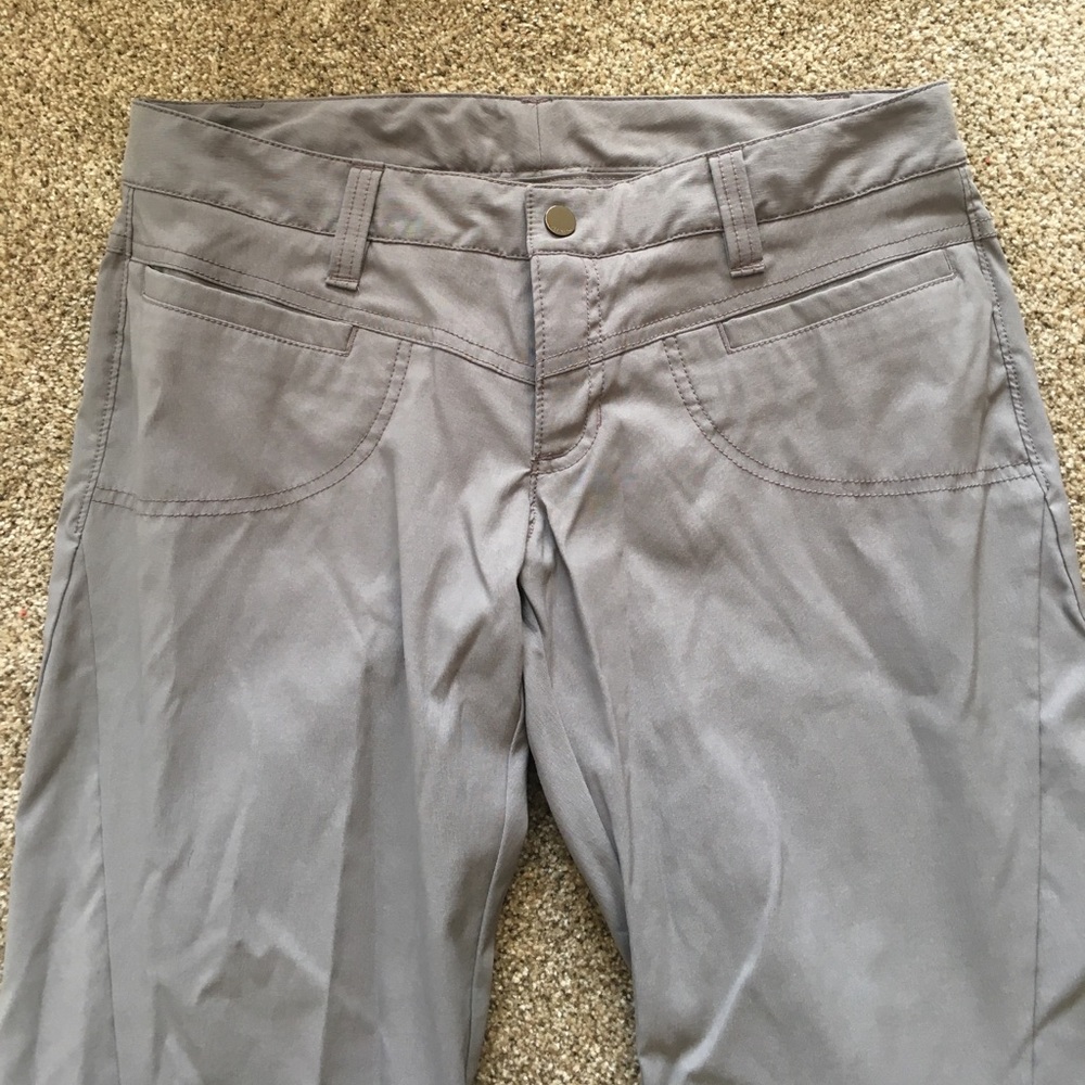 Athleta gray bootcut pants