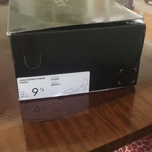 J Crew Lana suede D'Orsay pumps - black