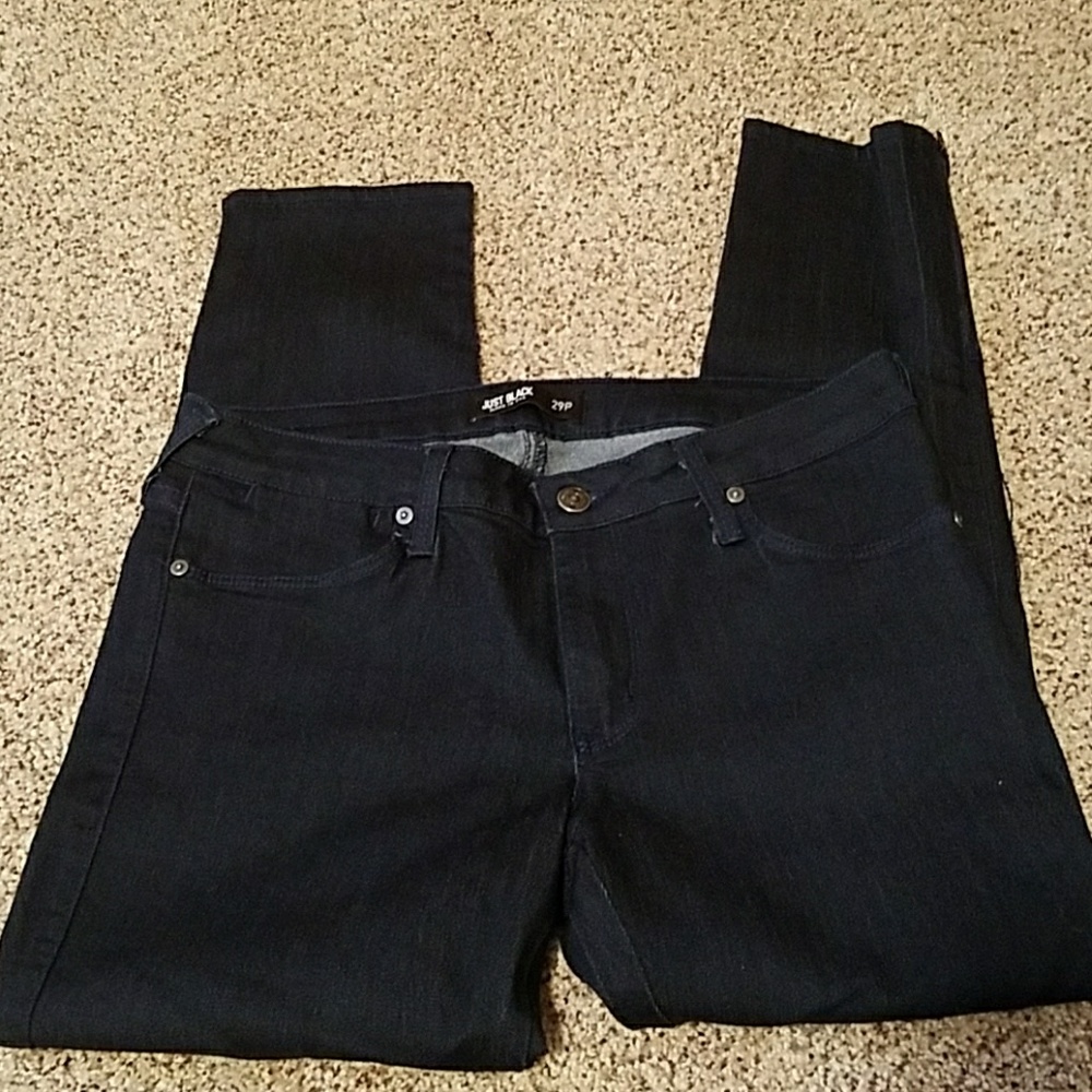 Dark rinse stitch fix jeans.