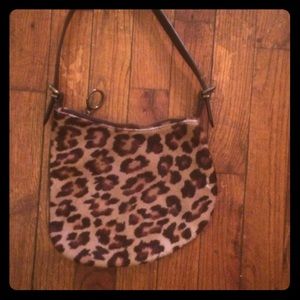Fendi double sided calf skin and orig logo purse