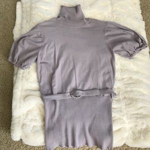 💜 Super cute puffed sleeve knit shirt💜