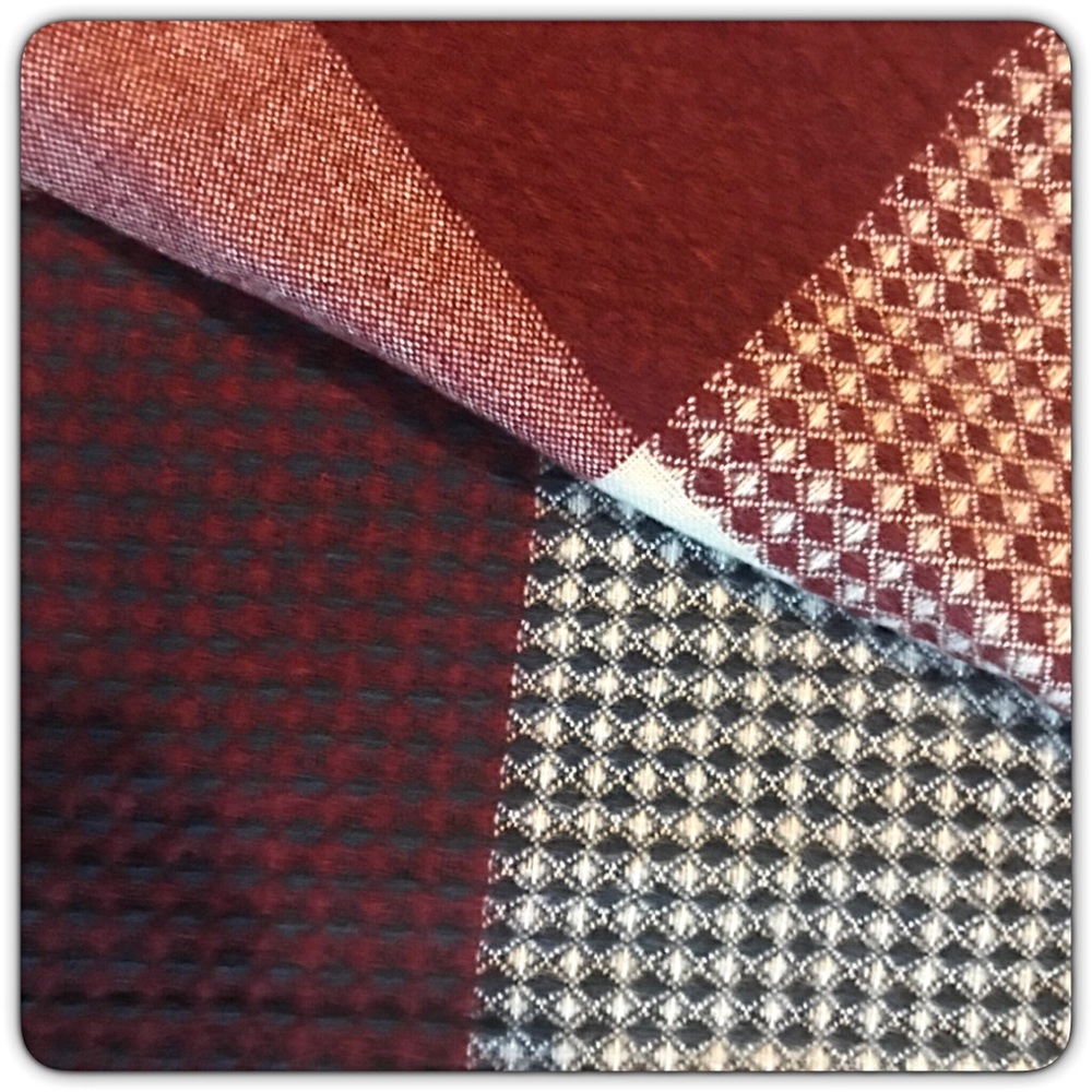 Gorgeous Plaid Waffle Knit Blanket Scarf - Picture 8 of 8