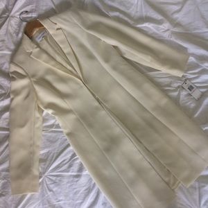 Calvin Klein Women's Cream Trench
