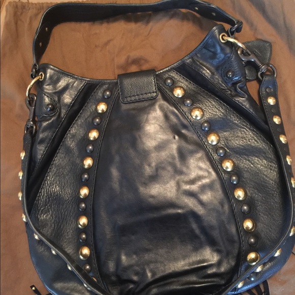 Authentic Gucci Babouska Fringe studded Hobo Bag - Picture 3 of 8