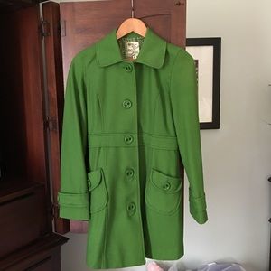 Tulle pea coat size small