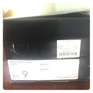 J Crew ZOE SUEDE D'ORSAY FLATS