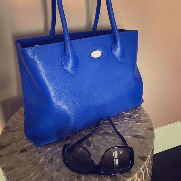 Furla Bag -color Ocean.