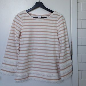 Club Monaco fringed sweater