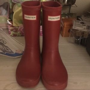 Hunter Rain Boots (Red) sz 10
