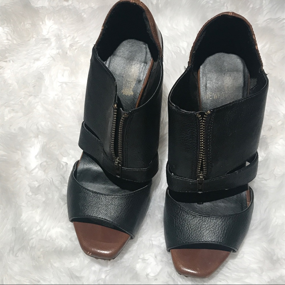 Urban Outfitters Black Wedge