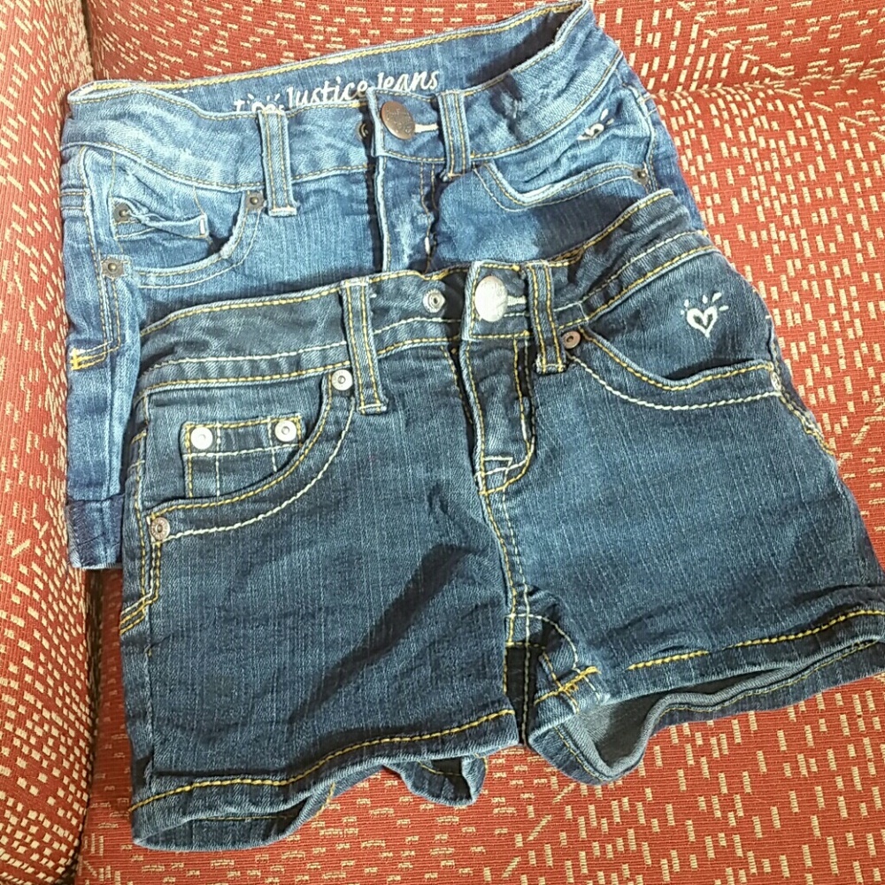 ☇2☇JUSTICE JEAN SHORTS