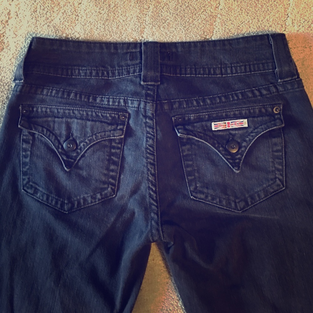 Hudson Black Jeans size 28.