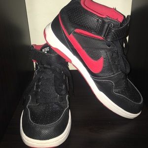 Black/Red Nike (High Top)