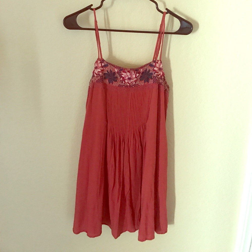 American Eagle embroidered dress