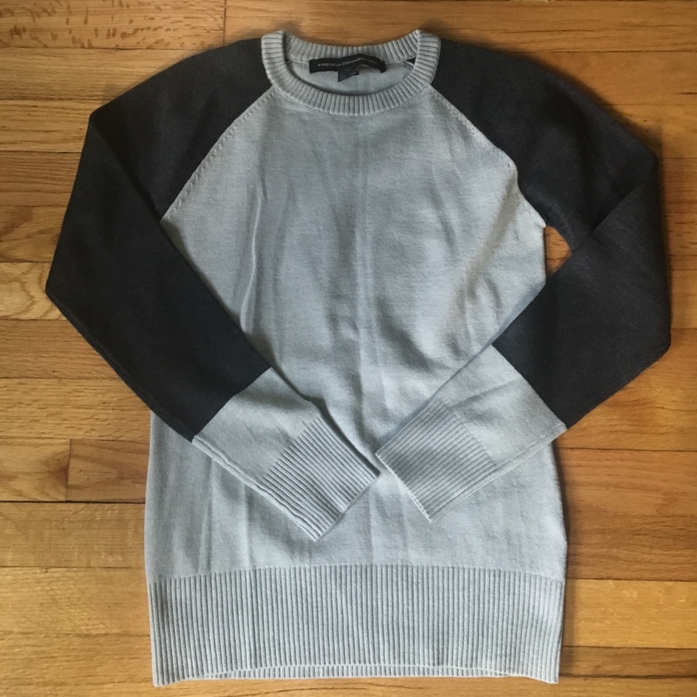 French Connection color block sweater