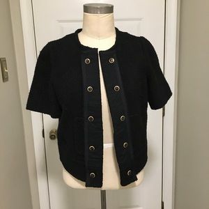 Anthropologie short sleeved jacket