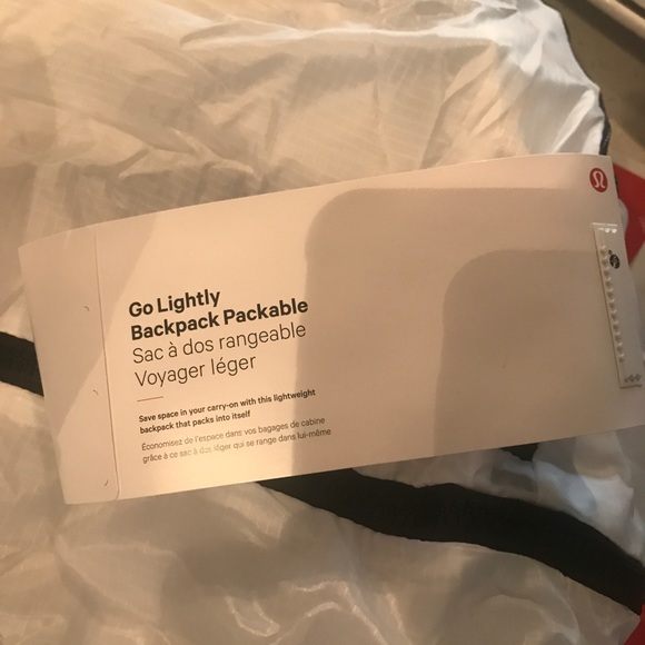 Lululemon Go Lightly Packable Backpack - Picture 2 of 2