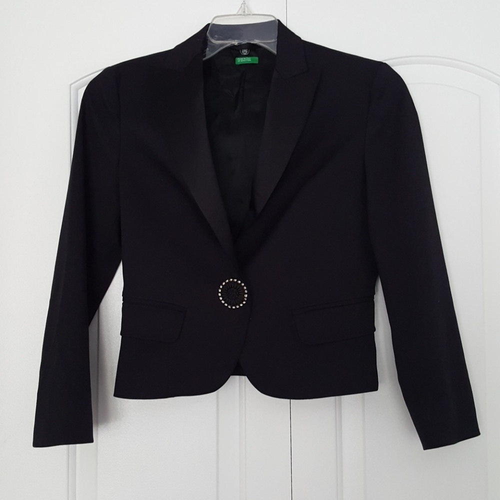 BENETTON black blazer