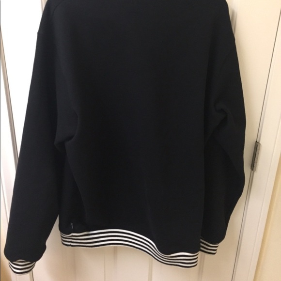Supreme Classic Logo Stripe Ribbed CREWNECK (XL) - Picture 5 of 8