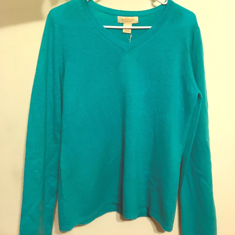 Turquoise Cashmere Shirt