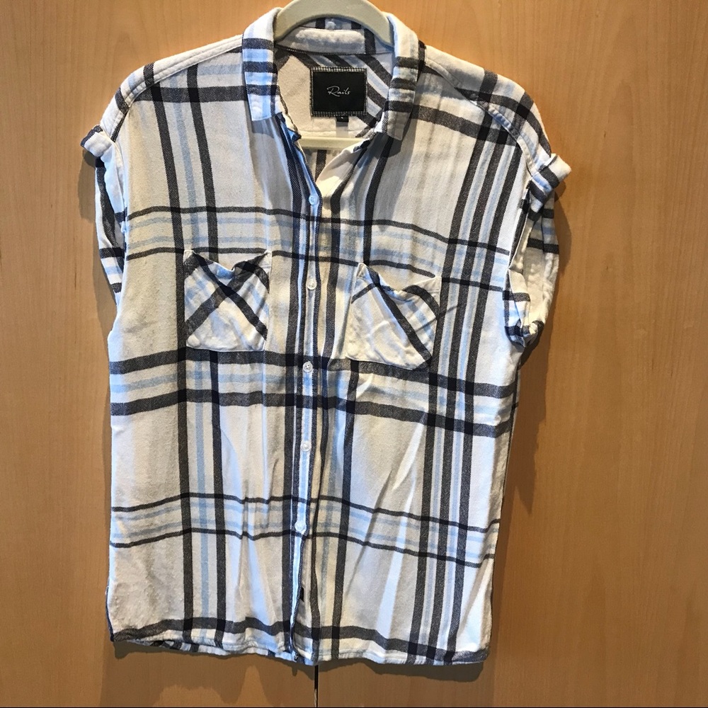 Rails Short Sleeved Flannel - image 1