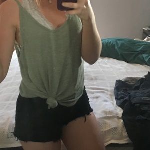 Green Tank Top