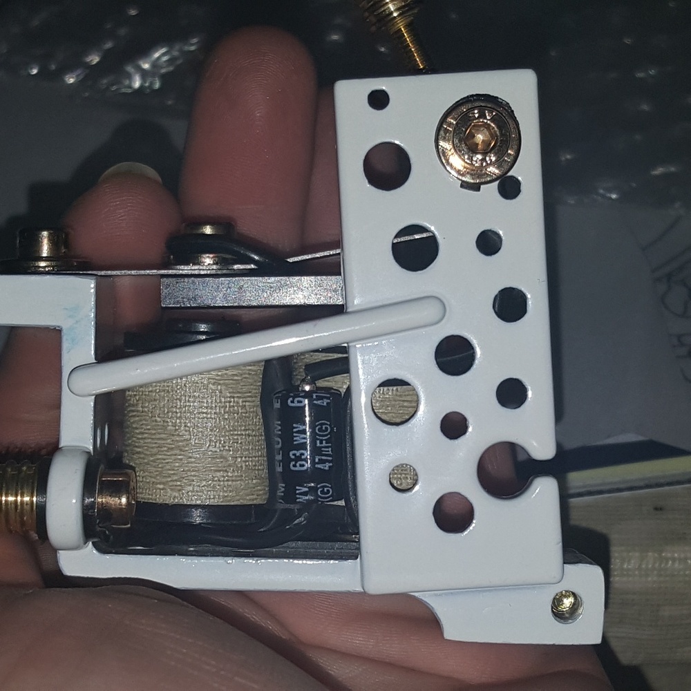 custom built tattoo coil machine