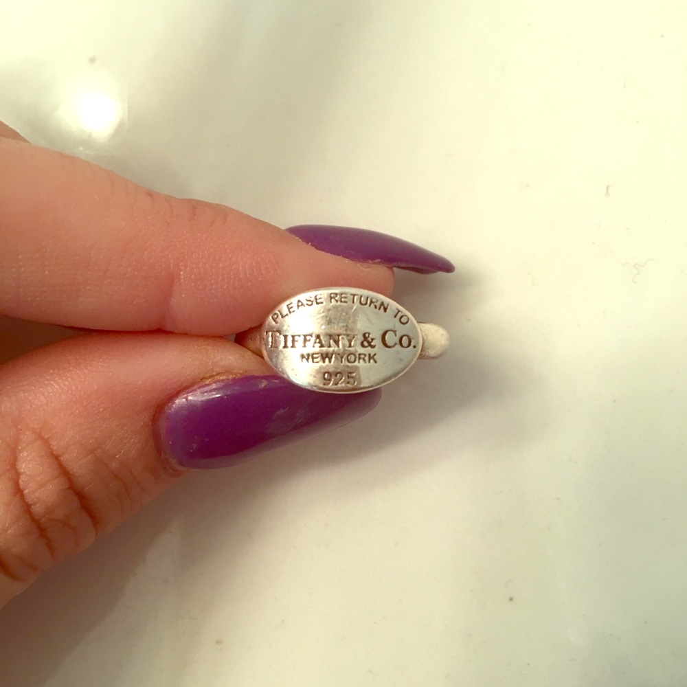 Tiffany&Co. Silver Ring Size 6.5