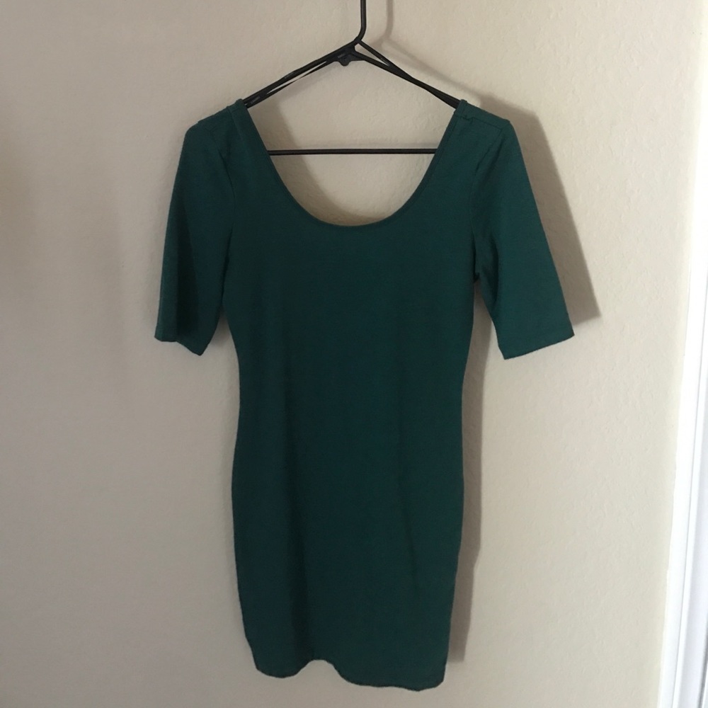 Teal Bodycon Dress