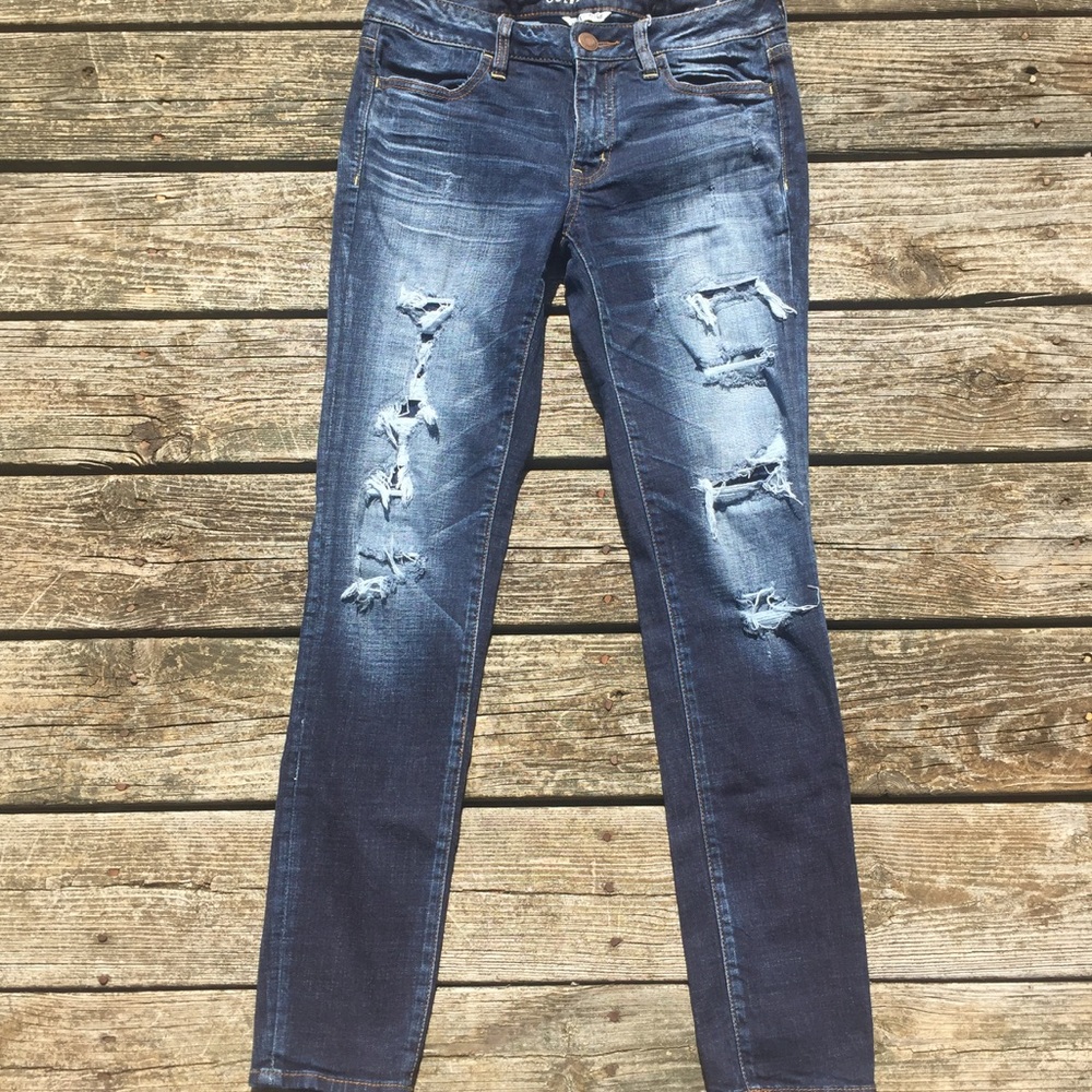 Distressed American Eagle 🦅 Jeggings
