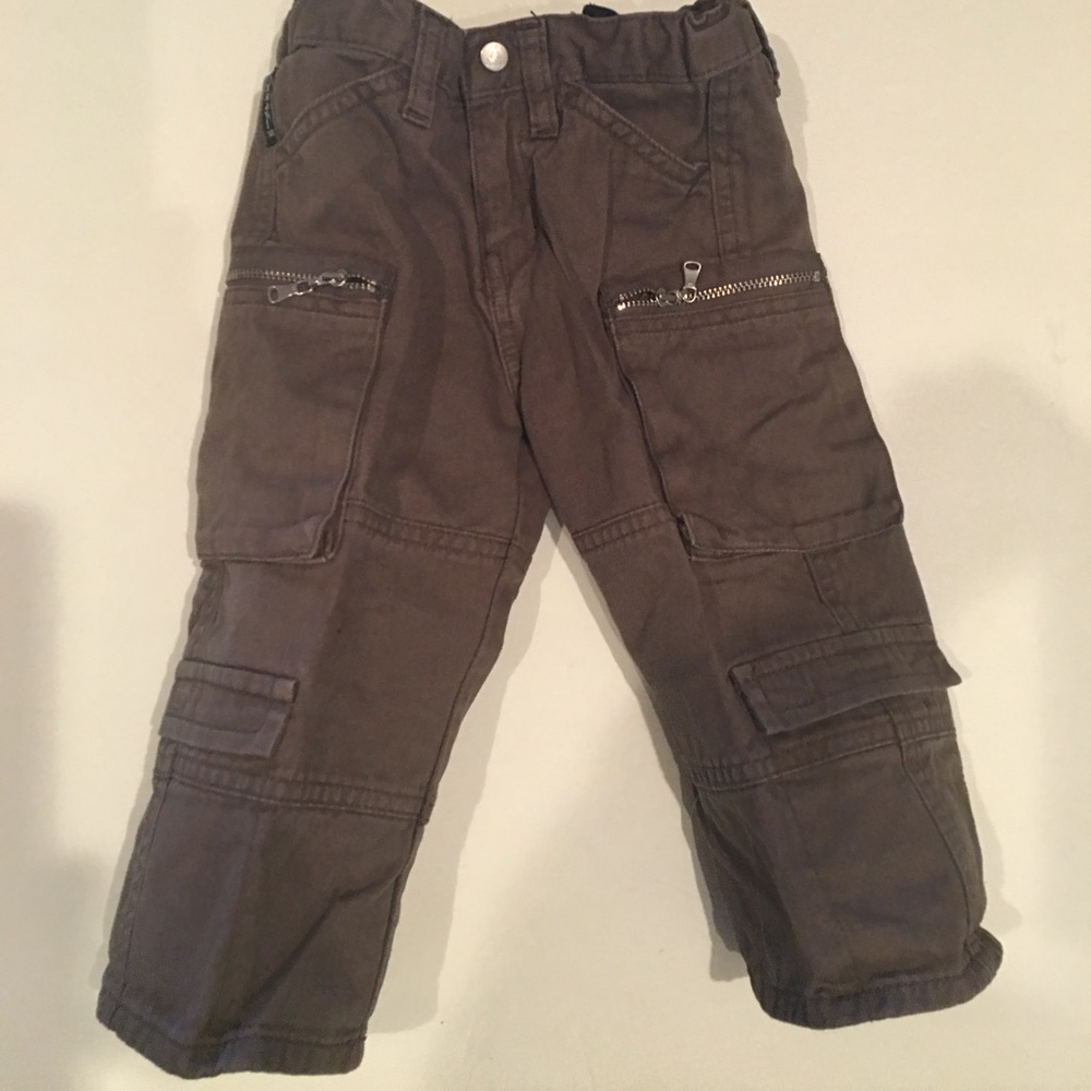 🏆HP Armani Baby jeans with Front zip pockets 18mo