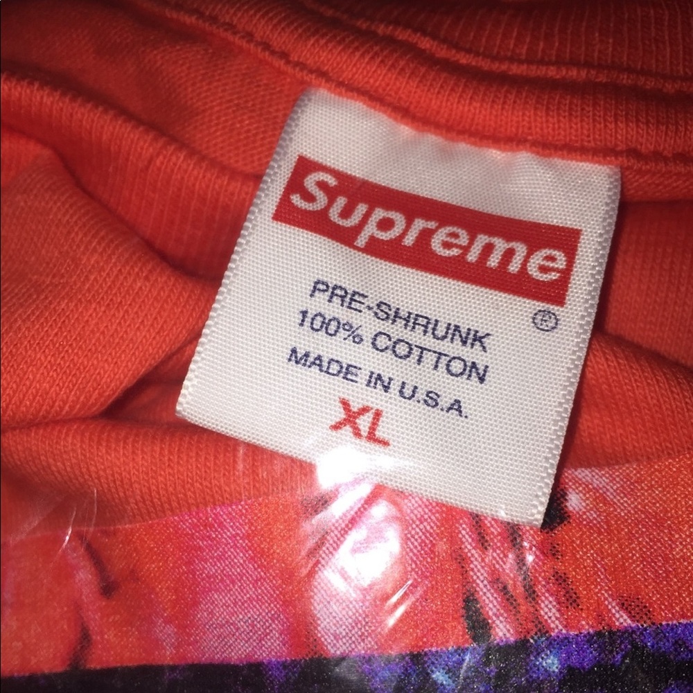 Supreme Bloom L/S Tee (Bright Orange) Extra-Large - Picture 4 of 8