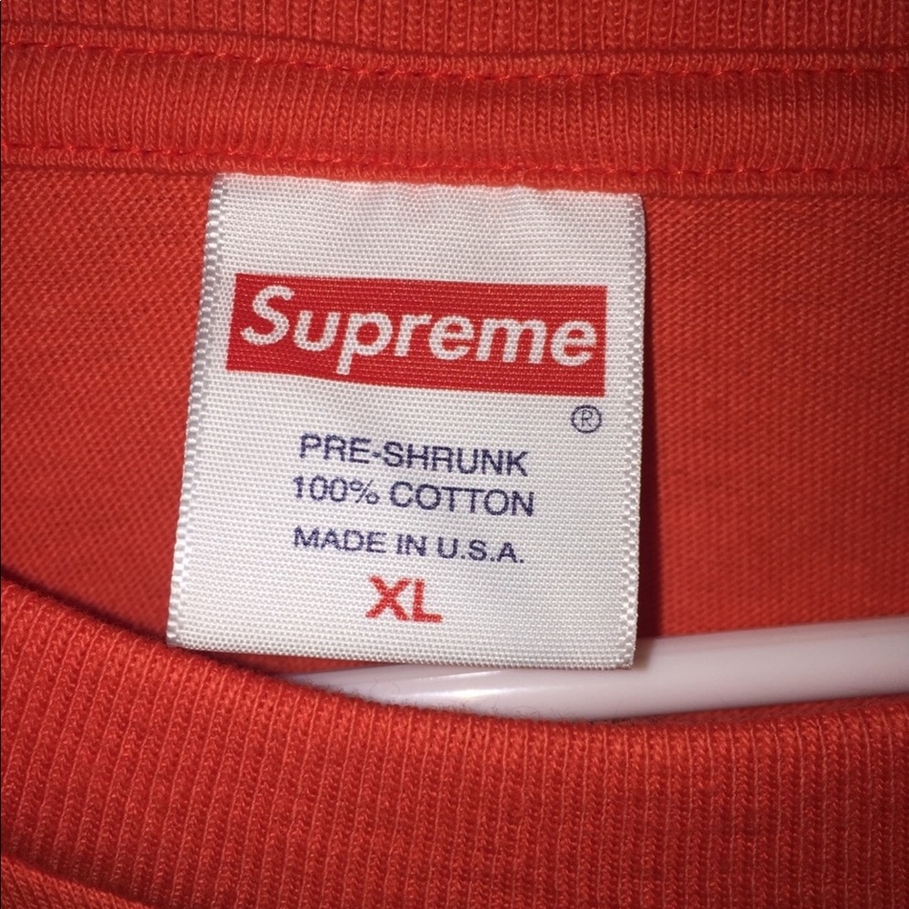 Supreme Bloom L/S Tee (Bright Orange) Extra-Large - Picture 7 of 8
