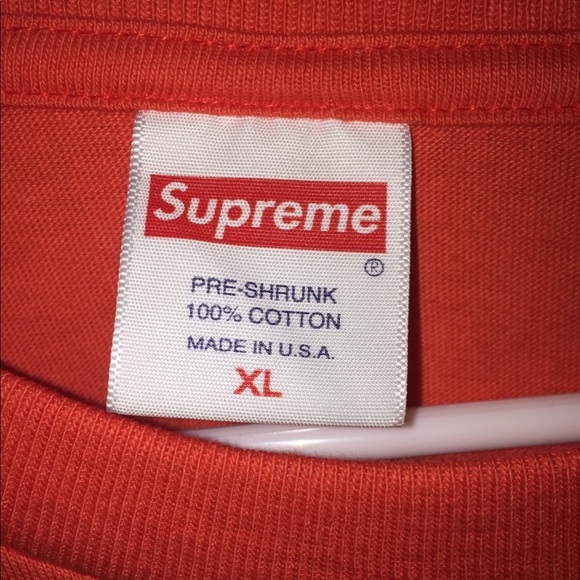 Supreme Bloom L/S Tee (Bright Orange) Extra-Large - Picture 7 of 8