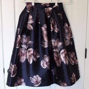 Floral Midi Skirt