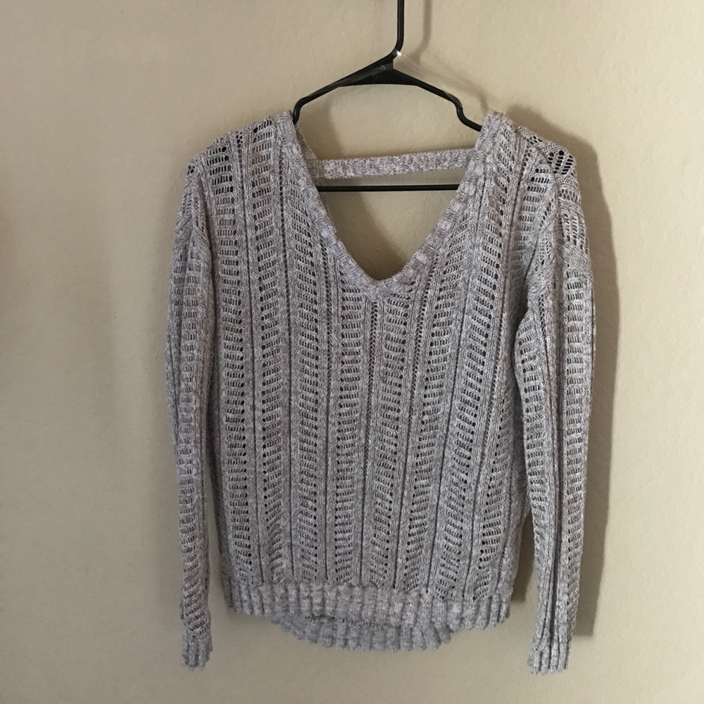 Comfty Open Back sweater