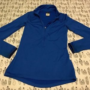 NIKE DRI FIT 1/2 ZIP TOP